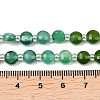 Natural Agate(Dyed & Heated) & Dyed White Jade & Tiger Eye Beads Strands G-Z135-B04-6