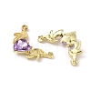 Golden Alloy Connector Charms FIND-CJC0006-45F-1
