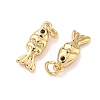 Brass Micro Pave Cubic Zirconia Pendants KK-A291-11G-G-2