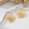 Filigree Alloy Stud Earrings WG36AB6-01-1
