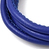 Microfiber Leather Multi-strand Cord Bracelets Makings FB-CBA983F-01P-09-2