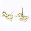 Alloy Stud Earring Findings PALLOY-T064-78LG-RS-2