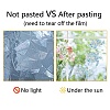 Waterproof PVC Colored Laser Stained Window Film Static Stickers DIY-WH0314-111-8