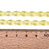 Transparent Glass Beads Strands GLAA-N071-01A-A02-4