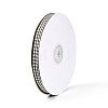 Single Face Plaid Polyester Satin Ribbon SRIB-T009-10C-2