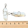 Opalite Double Terminal Pointed Pendants G-H308-05P-05-3