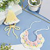 Cotton Cat Collar & Pet Hat Sets AJEW-WH20006-344B-4