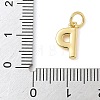 Brass Charms KK-I382-08G-P-3