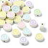 40Pcs Alloy Enamel Beads FIND-CJ0002-51-1