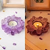 Natural Raw Amethyst Candle Holders LS-PW-WG88246-01-1