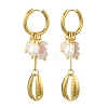 304 Stainless Steel Hoop Earrings EJEW-JE07008-01-3