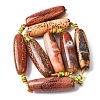 Natural Fire Crackle Agate Beads Strands G-P605-E01-01-3