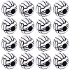 150Pcs Craft Style Acrylic Beads MACR-SC0002-20-1