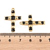 304 Stainless Steel Enamel Pendants STAS-G398-21G-01-3