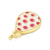 Rack Plating Brass Enamel Charms KK-M293-34G-02-2