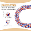 2Strands Handmade Lampwork Beads Strands BLOW-TADJ0001-01G-4