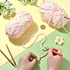 Soft Crocheting Polyester Yarn YCOR-FZC0001-01G-5