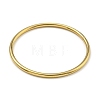 7Pcs PVD Vacuum Plating 202 Stainless Steel Plain Ring Bangle Sets BJEW-M317-16D-G-2