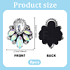 Glass Rhinestone Embroidery Sew on Ornament Accessories PATC-WH0021-070B-2