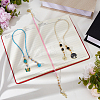 6Pcs 3 Style Glass Seed Bead Bookmark AJEW-FG00018-4