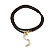 Nylon Milan Cord Necklace Making MAK-M028-01G-11-2