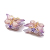 Polymer Clay Rhinestone Beads CLAY-NH0001-07D-3