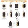 150Pcs 5 Style Sew on Rhinestone RGLA-HY0001-02-2