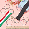 10Pcs 304 Stainless Steel Linking Rings STAS-AR0002-65B-P-4