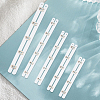 5 Pairs 5 Styles Stainless Steel Corset Busk FIND-CL0002-01-7