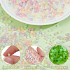 1500Pcs Opaque Luminous Acrylic Beads OACR-PA0001-99-6