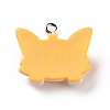 Cartoon Opaque Resin Pendants RESI-G054-01C-P-2