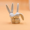 Porcelain Rabbit Sculpture Display Decorations PW-WG617B0-01-3