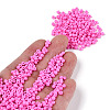 8/0 3mm Baking Paint Glass Seed Beads Loose Spacer Beads X-SEED-S002-K2-4