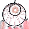 Cotton Woven Net/Web with Feather Hanging Decorations PW-WG6920D-01-3