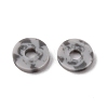 Handmade Two Tone Polymer Clay Beads CLAY-N008-B010-168-2