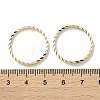 Brass Linking Rings KK-F880-14G-02-3