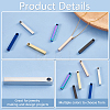 12Pcs 6 Styles 304 Stainless Steel Pendants STAS-BC0003-85-4