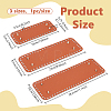 3Pcs 3 Styles Rectangle Imitation Leather Bag Bottoms FIND-PH0038-25-2