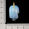 Opalite Carved Pendants GG-CBA5963-01L-NH-3