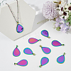 10Pcs Alloy Pendants FIND-WR0011-54C-4