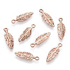 Alloy Pendants TIBEP-S317-10RG-RS-1
