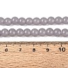 Imitation Jade Glass Beads Strands GLAA-T032-J6mm-10-2