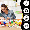 36Pcs Plastic Painting Brush Cleaning Bucket AJEW-WA0003-22-5