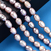 Natural Cultured Freshwater Pearl Beads Strands PEAR-N012-05R-6