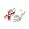 Alloy Enamel Pendants AL-CBA7256-14P-3