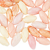 40Pcs 4 Colors Dyed Synthetic Coral & Resin Beads SHEL-SP0001-07B-7