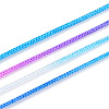 50M Segment Dyed Nylon Chinese Knotting Cord NWIR-A008-02G-1-3