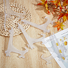 10Pcs Folding Plastic Decorative Plate Display Easels ODIS-GO0001-13-4