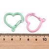 Baking Paint Alloy Key Snap Hook Clasps for Keychains FIND-T073-03M-3