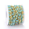 Handmade Brass Curb Chains CHC-I035-02G-05-4